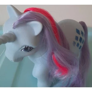 Vintage G1 My Little Pony Sparkler Unicorn EXC Hasbro MLP raro difficile da trovare - Foto 1 di 6