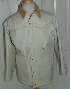 SCHAEFER OUTFITTER CANVAS SHERPA LINED CHORE JACKET XS - Picture 1 of 6