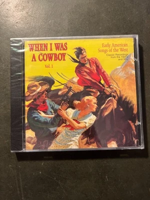 Когда я был ковбоем том 1 компакт-диск - новый в заводской упаковке - - Изображение 1 из 3