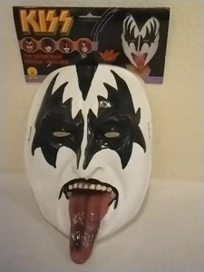 KISS OFFICIAL GENE SIMMONS HALLOWEEN MASK SONIC BOOM 2009 UNUSED - Picture 1 of 6
