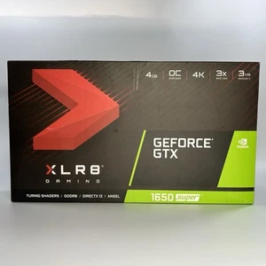 Neu PNY XLR8 NVIDIA GeForce GTX 1650 Super OC 4GB Grafikkarte versiegelt - Bild 1 von 5