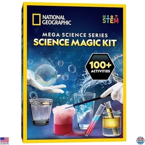 NATIONAL GEOGRAPHIC Science Magic Kit – 100+ Experiments & Tricks for Kids! - Picture 1 of 6