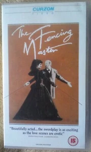 The Fencing Master, rare Spanish arthouse VHS Assumpta Serna vgc - Picture 1 of 3