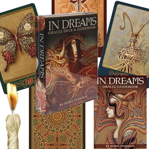 IN DREAMS ORACLE Divination 56PG Book+41Cards Boris Indrikov USGS AUTHENTIC NEW - Picture 1 of 17