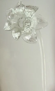 LAMPADARIO MURANO VENICE RICAMBIO SPARE PART RECHANGE FIORE DRITTO FiD80/2 - Foto 1 di 6