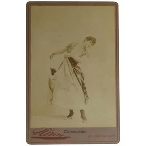 Sarony / Carmencita Carmen Dauset Moreno Cabinet Card Photograph 1890 - Picture 1 of 2