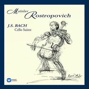 Warner Classics J.S. Bach: Cellosuiten - Mstislaw Rostropowitsch, 1991 - Bild 1 von 1