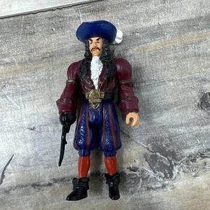 Figura de acción Captain Hook (Multi-Blade) 4" Mattel 1991 juguete vintage Peter Pan - Imagen 1 de 5