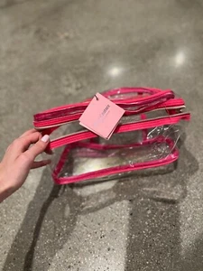 NEW!!! JUICY COUTURE PINK TRAVEL & COSMETIC BAG - Picture 1 of 6