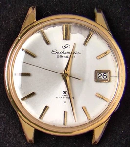 Seiko Seikomatic Slimdate Herren Automatik 840 Vintage Uhr -- Läuft/Reparaturen - Bild 1 von 5