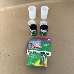 Lot of 3: New 1 Fujifilm Super HQ 200 12 exp. and 2 Pack 24 exp. Unused EXPIRED