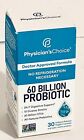 NEW Physician’s Choice 60 Billion Probiotic, Prebiotics 30 Caps SEALED 08/2024
