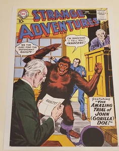 DC COMICS MINI POSTER COMIC BOOK COVER 10.25"X14" STRANGE ADVENTURES #100 - Picture 1 of 2