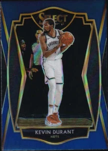 2020-21 Panini Select Blue Prizm #101 - Kevin Durant - Picture 1 of 2