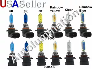9005 9005XS P20d HB3A 65W 100W Halogen Headlight Fog Light Bulbs 3K 6K 8K - Picture 1 of 1