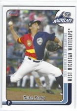 2015 West Michigan Whitecaps Champions (Class A-Detroit Tigers) Nate Fury