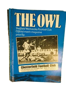 SHEFFIELD WEDNESDAY V CHESTERFIELD - DIVISIÓN 3 - 8/10/1977 - JACK CHARLTON - Imagen 1 de 1