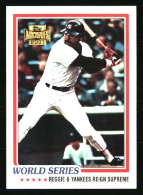 Reggie Jackson 2001 Topps Archives #225 BASEBALL Card - Image 1 of 2