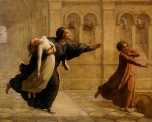 Impresión o lienzo - Cauchemar (Pesadilla) de Louis Janmot (1854) - Imagen 1 de 1
