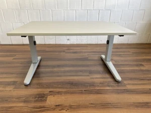 Steelcase Activa kleiner Schreibtisch 120x80cm grau - Bild 1 von 7
