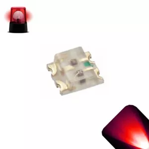20 x 0606 0603 LED SMD rot langsam blinkend ultrahell blinkend Nano - Bild 1 von 3