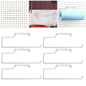 Peg Board Bügel papier Handtuch halter Loch platte Kleiderbügel - Bild 1 von 9
