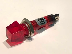 MINIATURE SQUARE NEON LAMP IN GREEN RED & BLUE GOOD QUALITY 220V MAINS - Picture 1 of 9