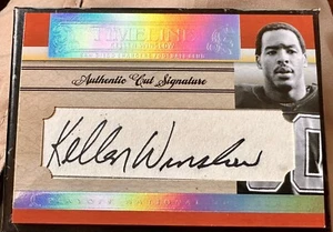 2007 NATIONAL TREASURES KELLEN WINSLOW AUTOGRAPH SP # 8/10 Made - Picture 1 of 2