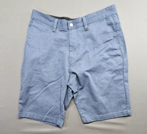 Volcom Men’s Blue Chino Flat Front Shorts Size 33 - Picture 1 of 11