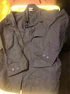 TruSpec Tactical Response Uniform Shirt schwarz Herren LR Lg Reg Polizei Militär - Bild 1 von 3