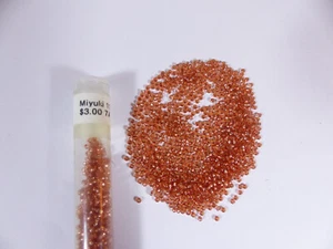 Pink Hue Glass Seed Beads # 11/0 #7A NOS beads NOS - Picture 1 of 4