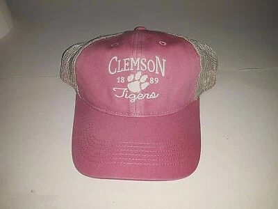 Clemson Tigers Ladies Pink Trucker Hat - Image 1 of 4