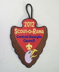Nuevo parche de punta de flecha de águila del Consejo de Georgia Central Scouts 2012 Scout O Rama - Imagen 1 de 2