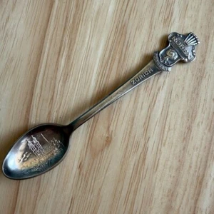 Rolex Bucherer of Switzerland "Zurich" Spoon with Cathedral Decor in Bowl 4.25 I - Picture 1 of 10