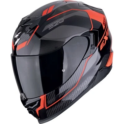 Motorrad Helm XS - Scorpion EXO-520 EVO Air Lena schwarz-rot - Bild 1 von 3