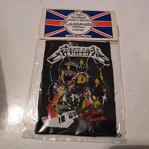 PARCHE Thrash Metal pesado vintage Metallica años 80 sin usar - Imagen 1 de 10