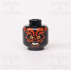 Star Wars LEGO® Darth Maul Head Sith Face Minifigure Part 75169 75096 75224 - Picture 1 of 2