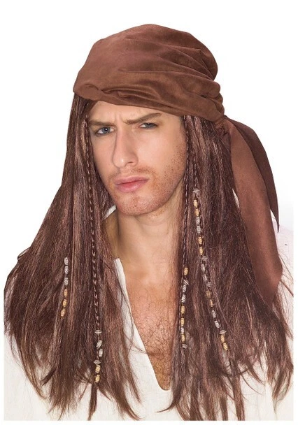 LOT OF 4 Rubie’s Character Caribbean Pirate Wig - Image 1 of 1