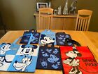 DISNEY MINNIE PLUTO MICKEY GOFFY DONALD SHOPPING BAGS LOT OF 6