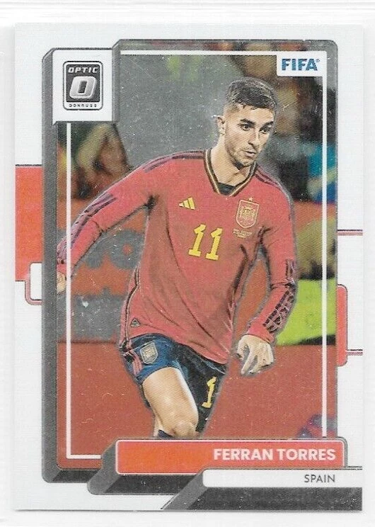 Ferran Torres Spain 2022-23 Donruss Soccer FIFA Optic #117 - Image 1 of 1