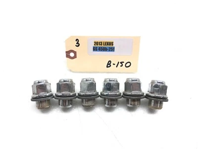 2013-2020 LEXUS GS450H GS350 WHEEL LUG NUT SET X6 OEM. - Image 1 of 4