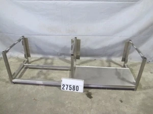 Edelstahl Gestell Podest Ständer Pult Tisch für Geräte Maschinen Anlagen 27580 - Bild 1 von 12
