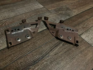 1999-2000 HONDA CIVIC OEM CLIMATE CONTROL BEZEL RADIO BRACKETS - Picture 1 of 3