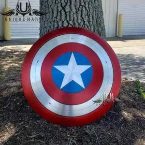 Captain America Shield Marvel Legends 75th Anniversary Avengers Alloy Metal 1:1 - Picture 1 of 6