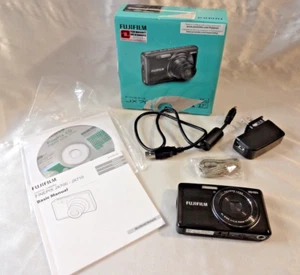 Fujifilm FinePix JX700 16 Mega Pixels Box Manual CD Charging Cord Works - Picture 1 of 7