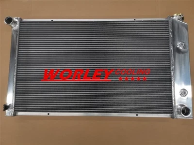 3Row Aluminum Radiator For 1974 1975 1976 Pontiac Firebird Trans Am V8 7.5L new - Image 1 of 4