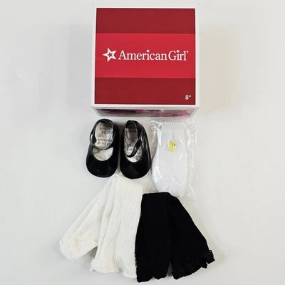 Conjunto de Medias Zapatos y Calcetines American Girl Doll Samantha's Nuevo en Caja Retirado  Foto 1 de 4