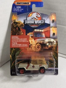 2018 Matchbox Jurassic World Legacy Collection - '93 JEEP WRANGLER #12 - FMW98 - Picture 1 of 12