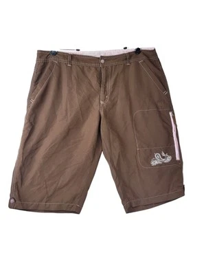 Шорты для гольфа женские Wilson Brand Activewear L темно-коричневые с вышивкой легкие - Изображение 1 из 4