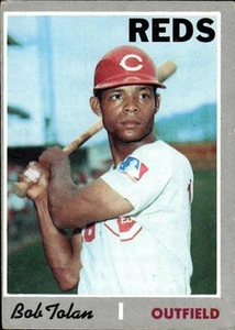 Bob Tolan 1970 Topps #409 Cincinnati Reds - Imagen 1 de 2